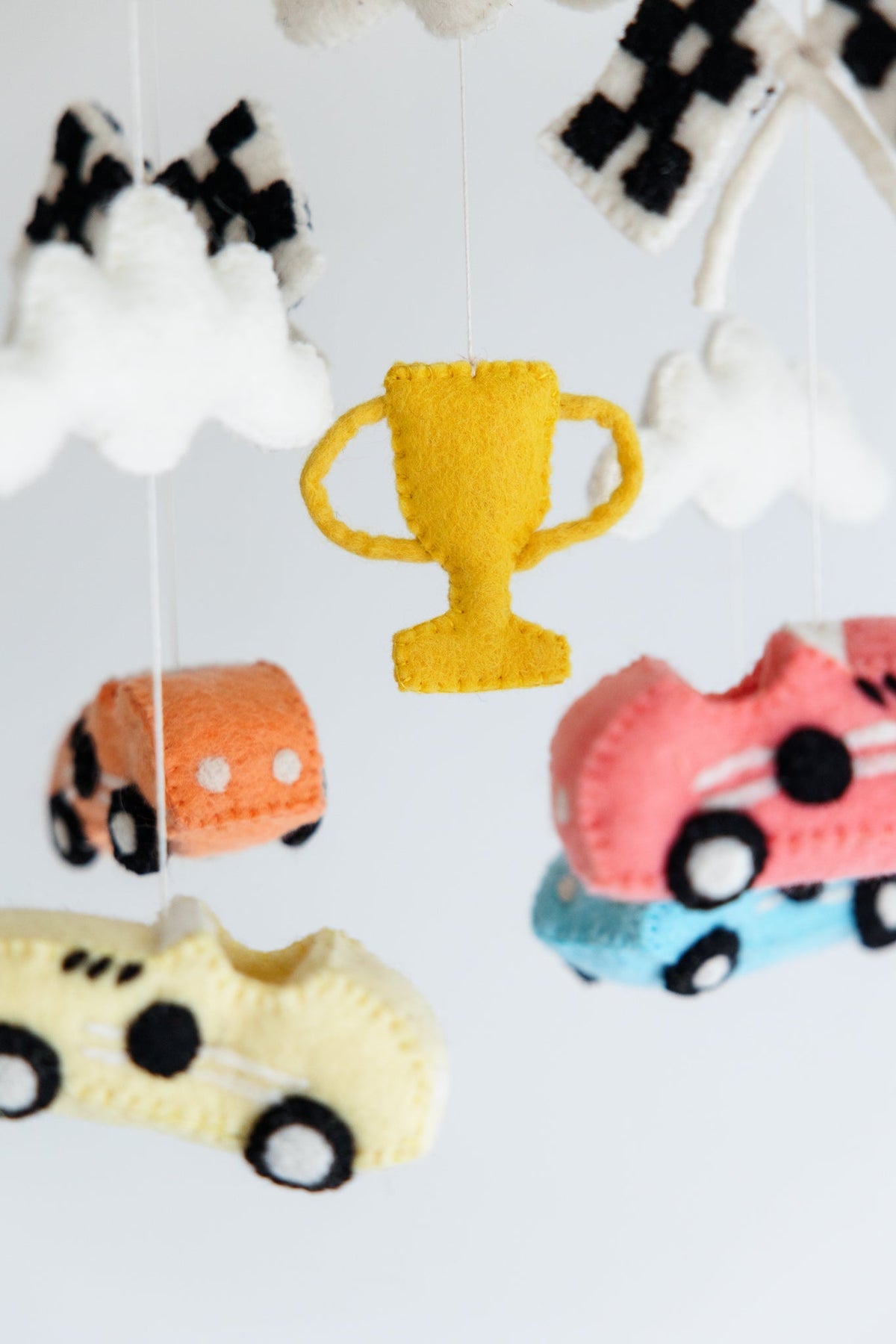 Racing Car Crib Mobile