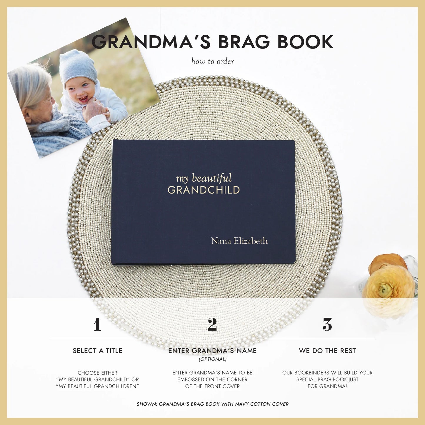 Grandma's Brag Book | My Beautiful Grandchild / Grandchildren