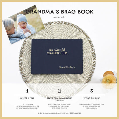 Grandma's Brag Book | My Beautiful Grandchild / Grandchildren