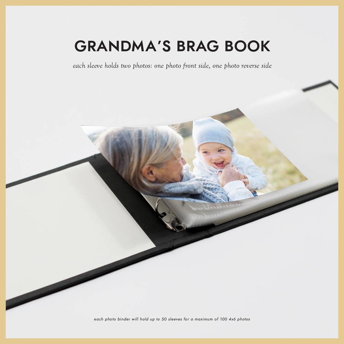 Grandma's Brag Book | My Beautiful Grandchild / Grandchildren