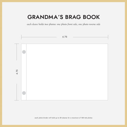 Grandma's Brag Book | My Beautiful Grandchild / Grandchildren