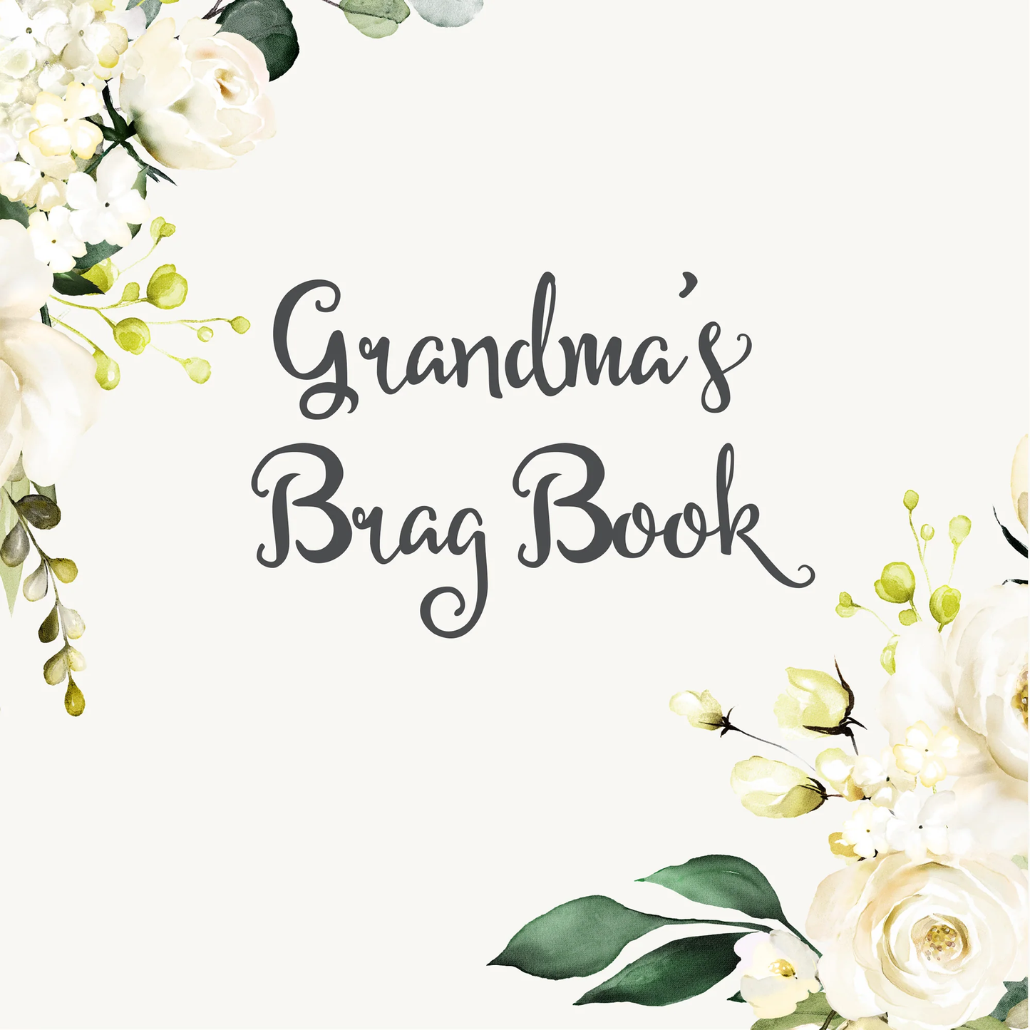 Grandma's Brag Book, White Rose