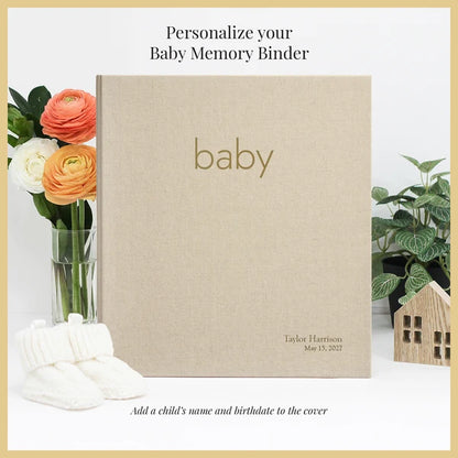 Baby Memory Binder