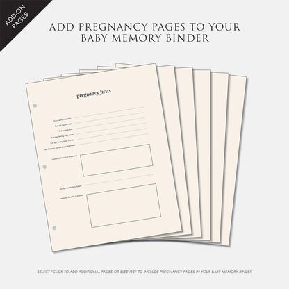 Baby Memory Binder