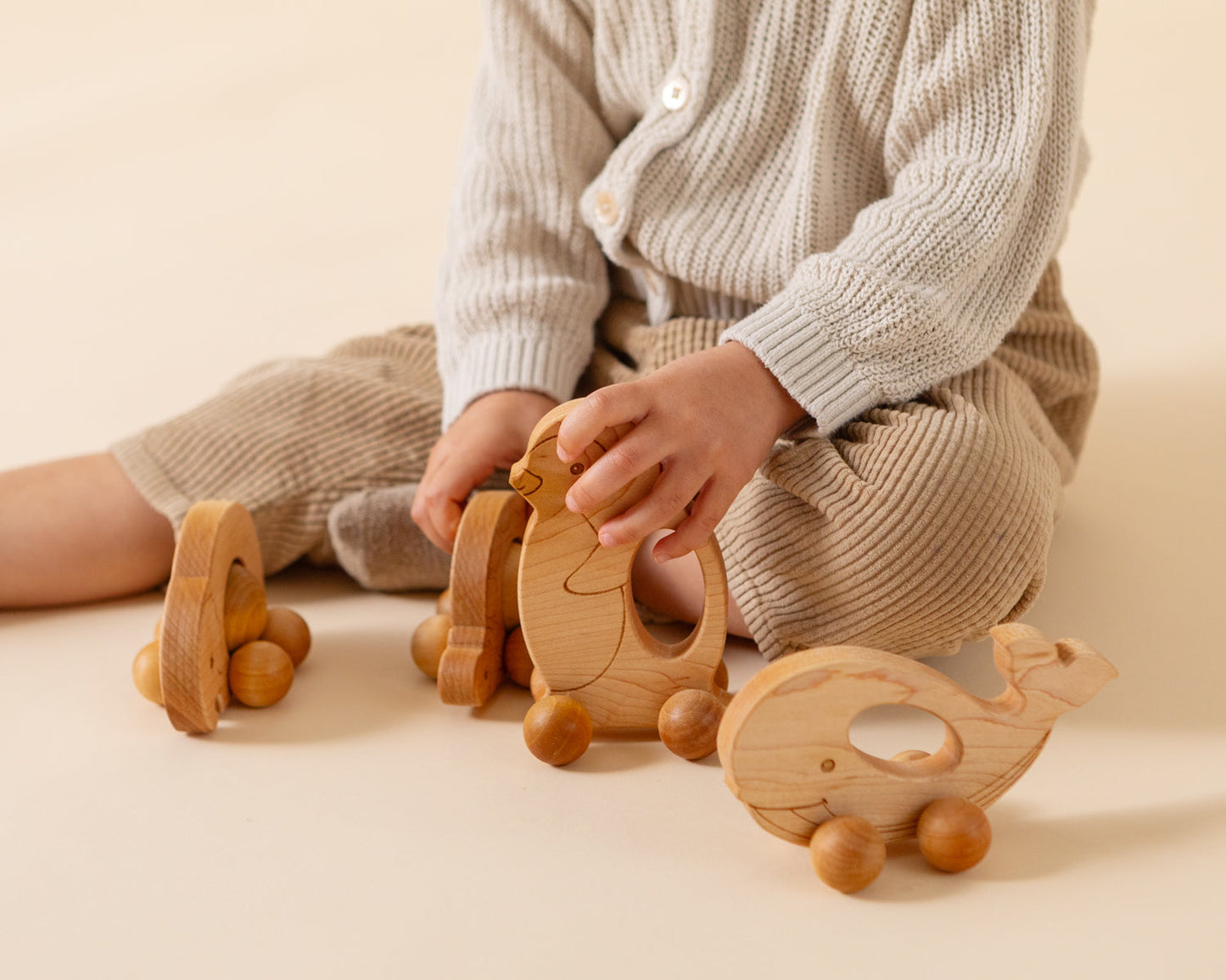 Easy Grasp Penguin Push Toy | Made in the USA 🇺🇸