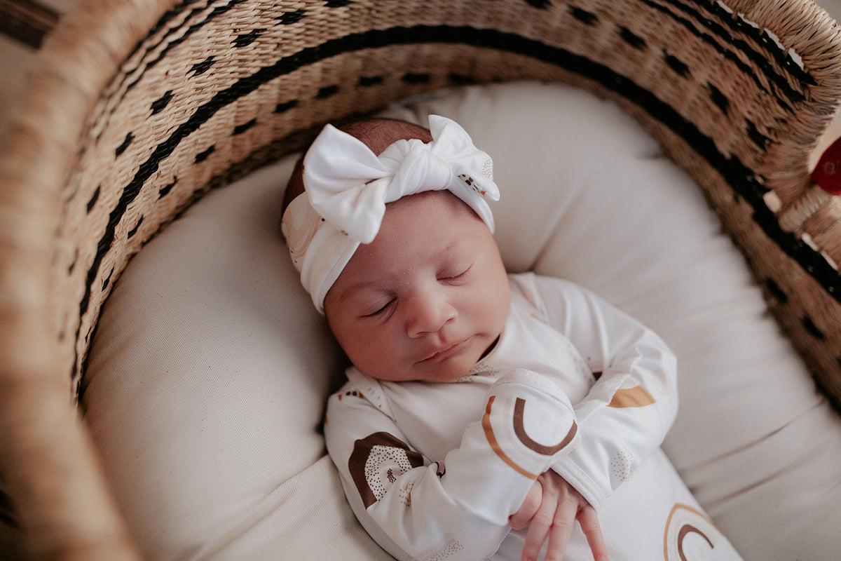 Rainbow Knotted Headband
