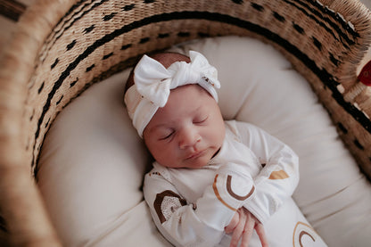 Rainbow Knotted Headband
