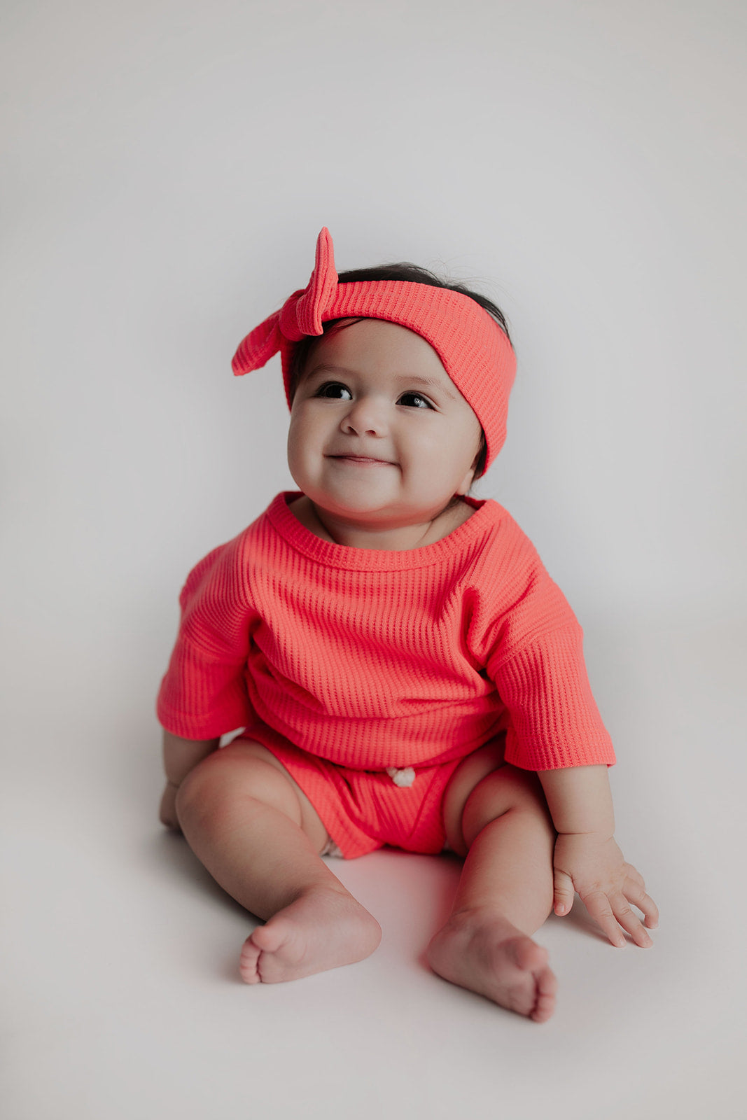 Hot Pink Waffle Headband