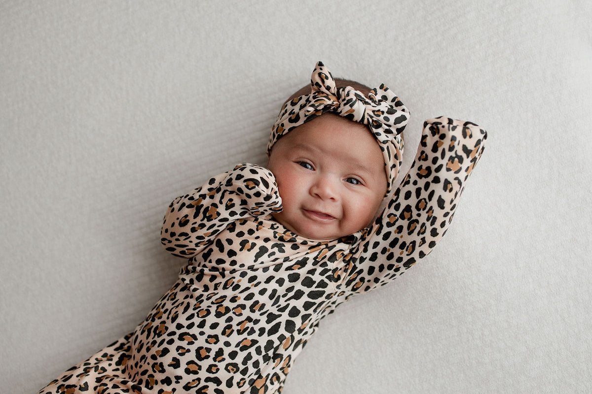 Leopard Knotted Headband