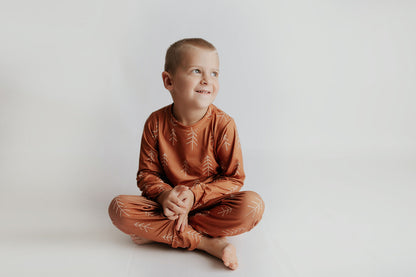 Winter Pine Tree Jammies