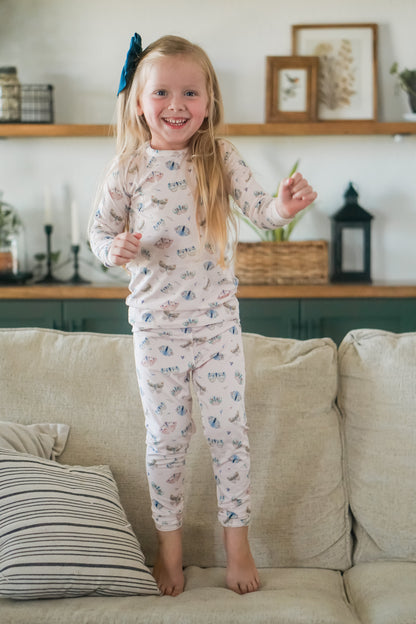 Luna Moths 2pc Bamboo Pajamas