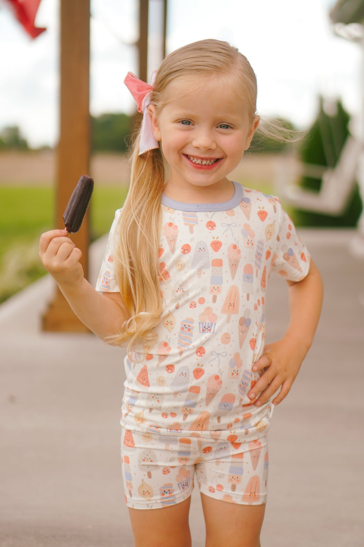 Sweet Summertime 2pc Bamboo Pajamas
