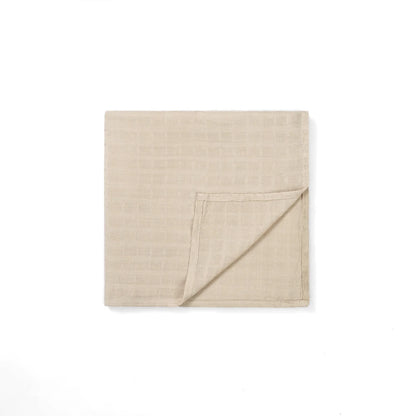 Baby Muslin Swaddle Blanket in Oatmeal