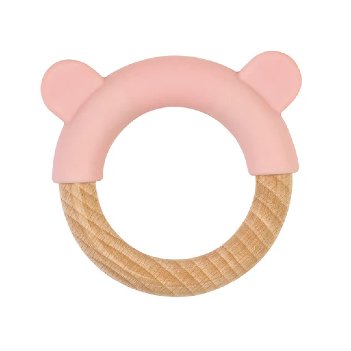 Little Ears Ring Teether, Pink