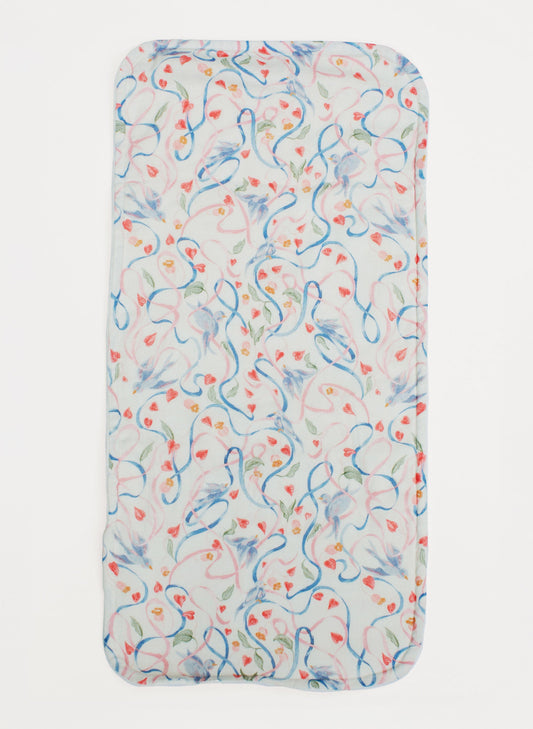 Baby Burp Cloth - Songbird