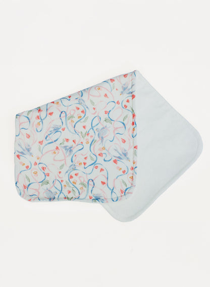 Baby Burp Cloth - Songbird