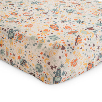 Extra Soft Muslin Crib Sheet