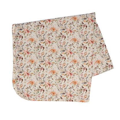 Delilah Floral Splash Mat - A Waterproof Catch-All for Highchair Spills and More!
