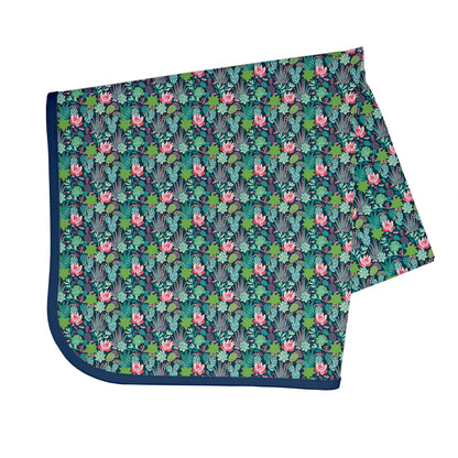 Desert Floral Splash Mat - A Waterproof Catch-All for Highchair Spills and More!