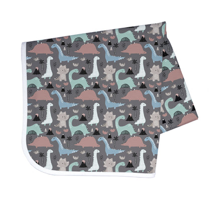 Dinosaur Drawing Splash Mat - A Waterproof Catch-All for Highchair Spills and More!