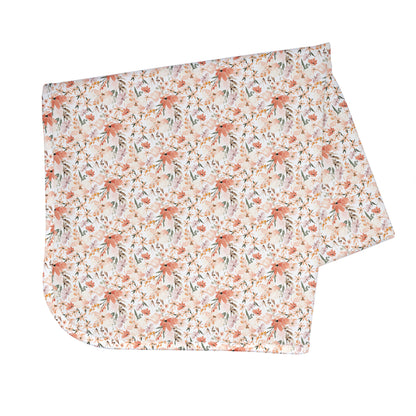 Peachy Dreams Splash Mat - A Waterproof Catch-All for Highchair Spills