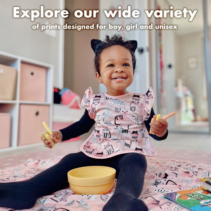 Solid Sage Minimalist Splash Mat - A Waterproof Catch-All for Highchair Spills and More!