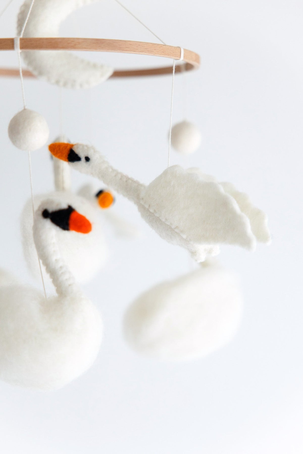 Swan Crib Mobile
