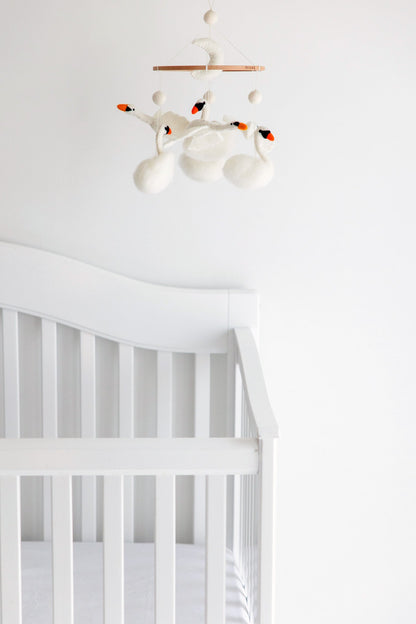 Swan Crib Mobile