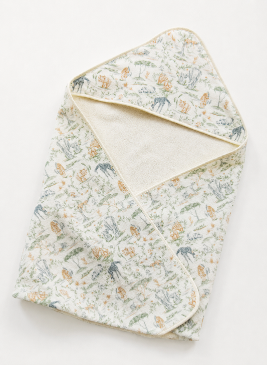 Hooded Bath Towel - Sweet Savanna