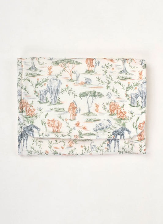 Baby Burp Cloth - Sweet Savanna