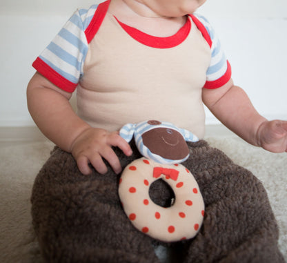 Boxer the Dog - Teething Rattle