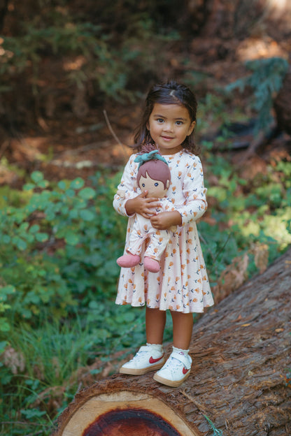 Bamboo Blend L/S Twirly Tee Dress - Wild at Heart