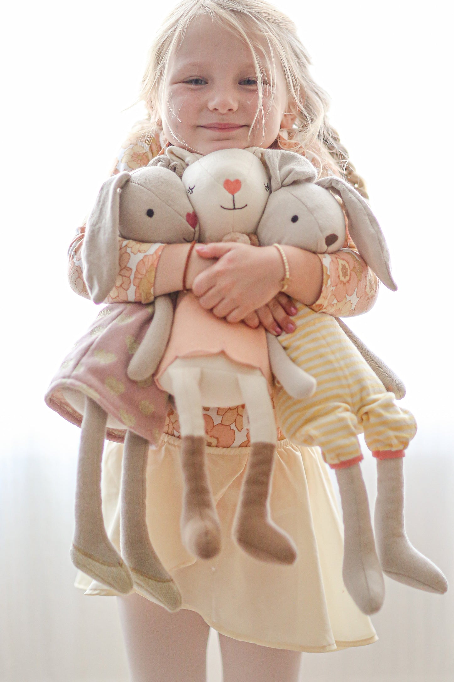 Knit Bunny Plush - Charlotte