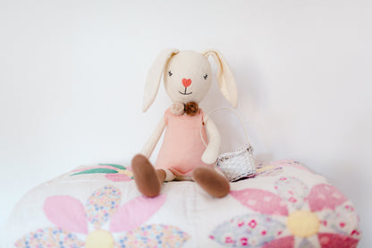 Knit Bunny Plush - Charlotte
