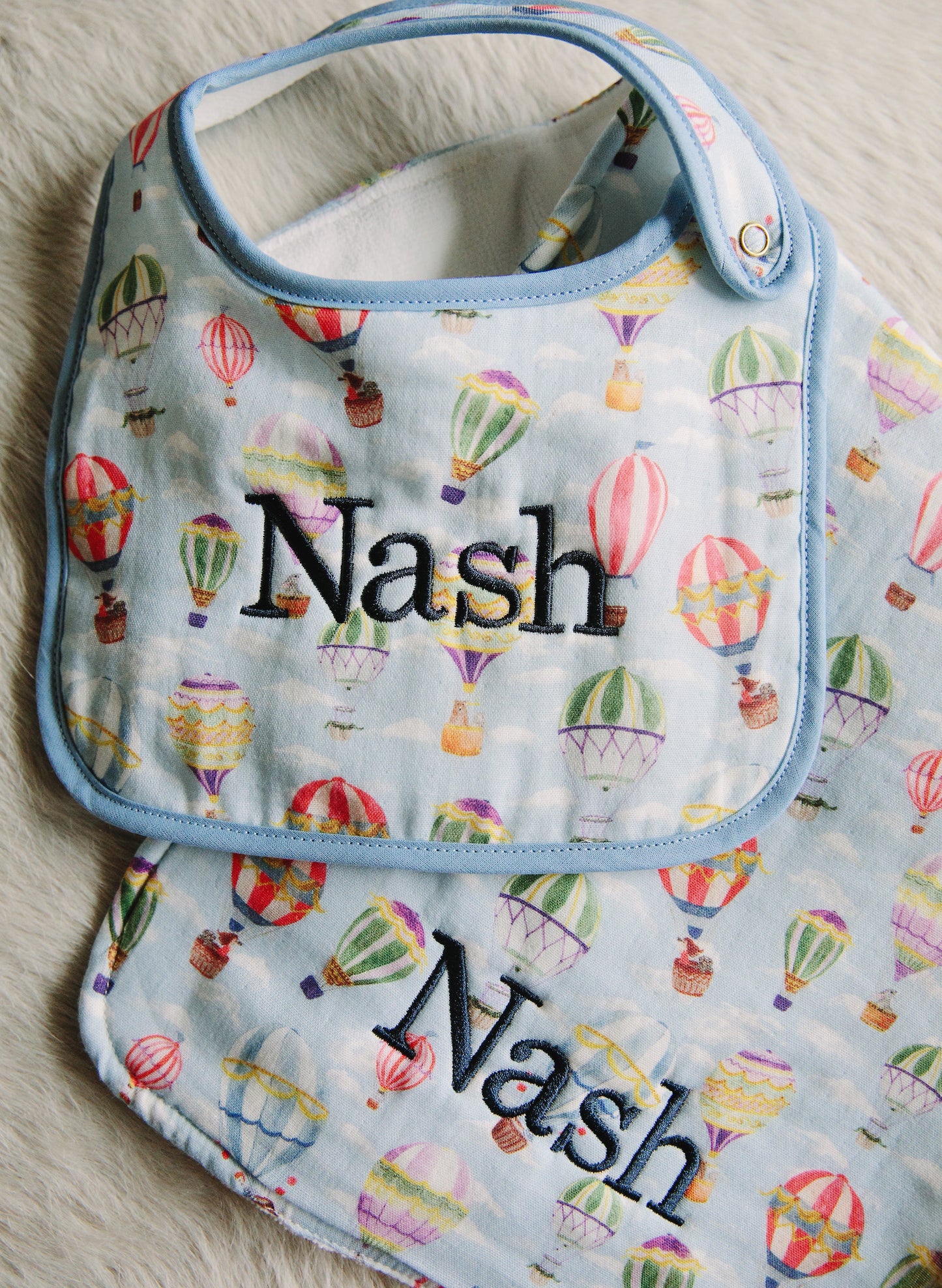 Baby Classic Bib - Up Up & Away