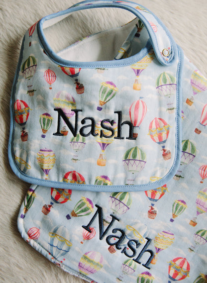 Baby Classic Bib - Up Up & Away
