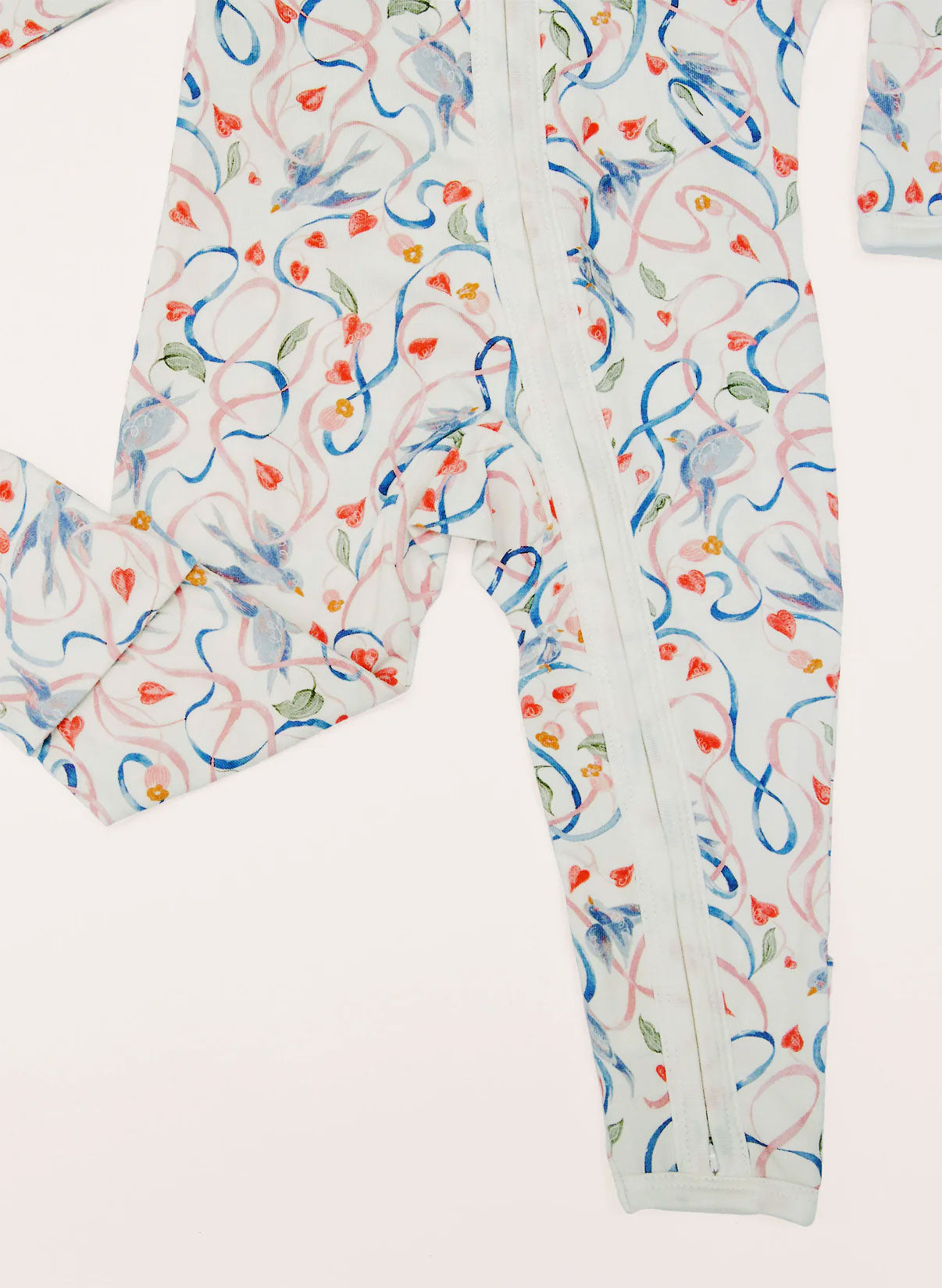 Baby Zippered One-Piece - Songbird