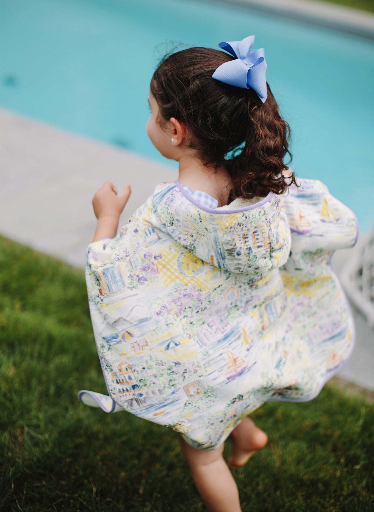 Limoncello Swim Poncho