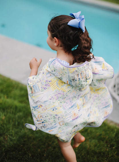 Limoncello Swim Poncho