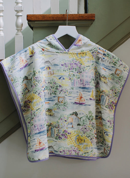 Limoncello Swim Poncho