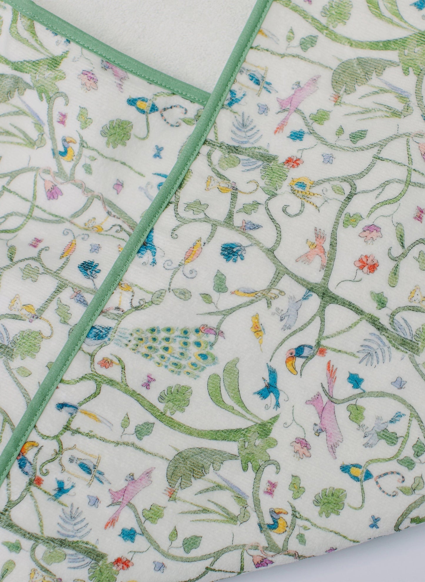 Hooded Bath Towel - Tropical Garden