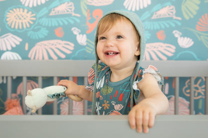 Muslin Bonnet - Teal