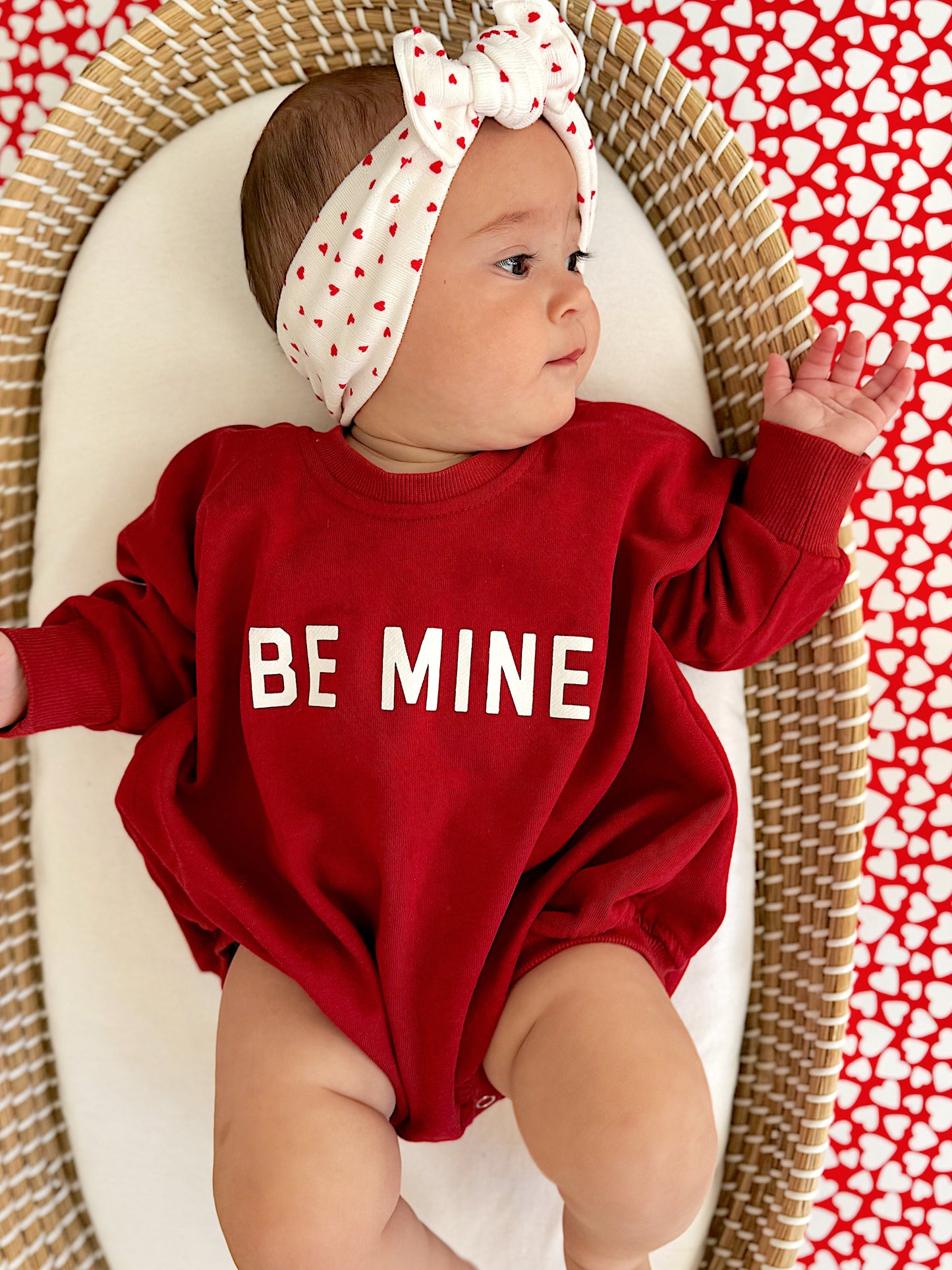 Be Mine Sweatshirt Romper - more colors