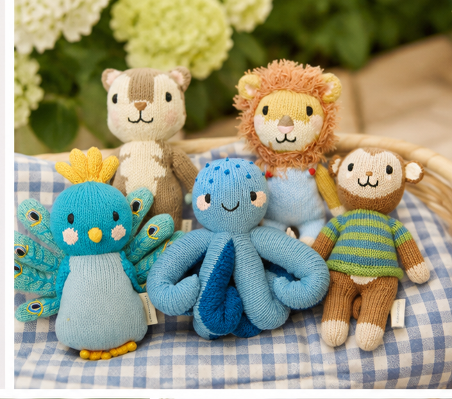 Larkin the Lion - Tuckling Knit Doll
