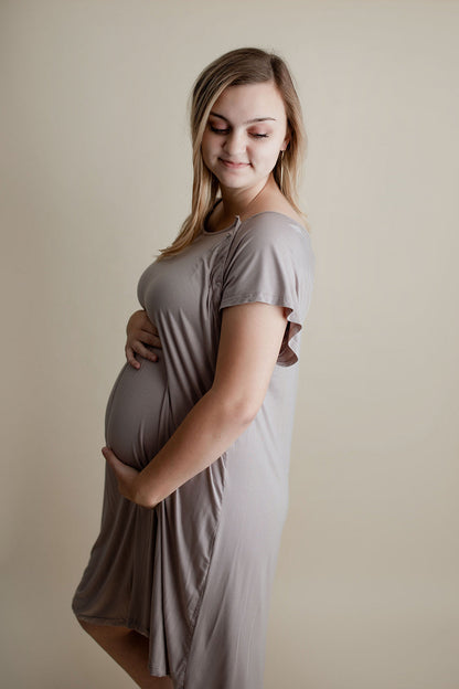 Harbor Mist Labor and Delivery Nursing Hospital Gown