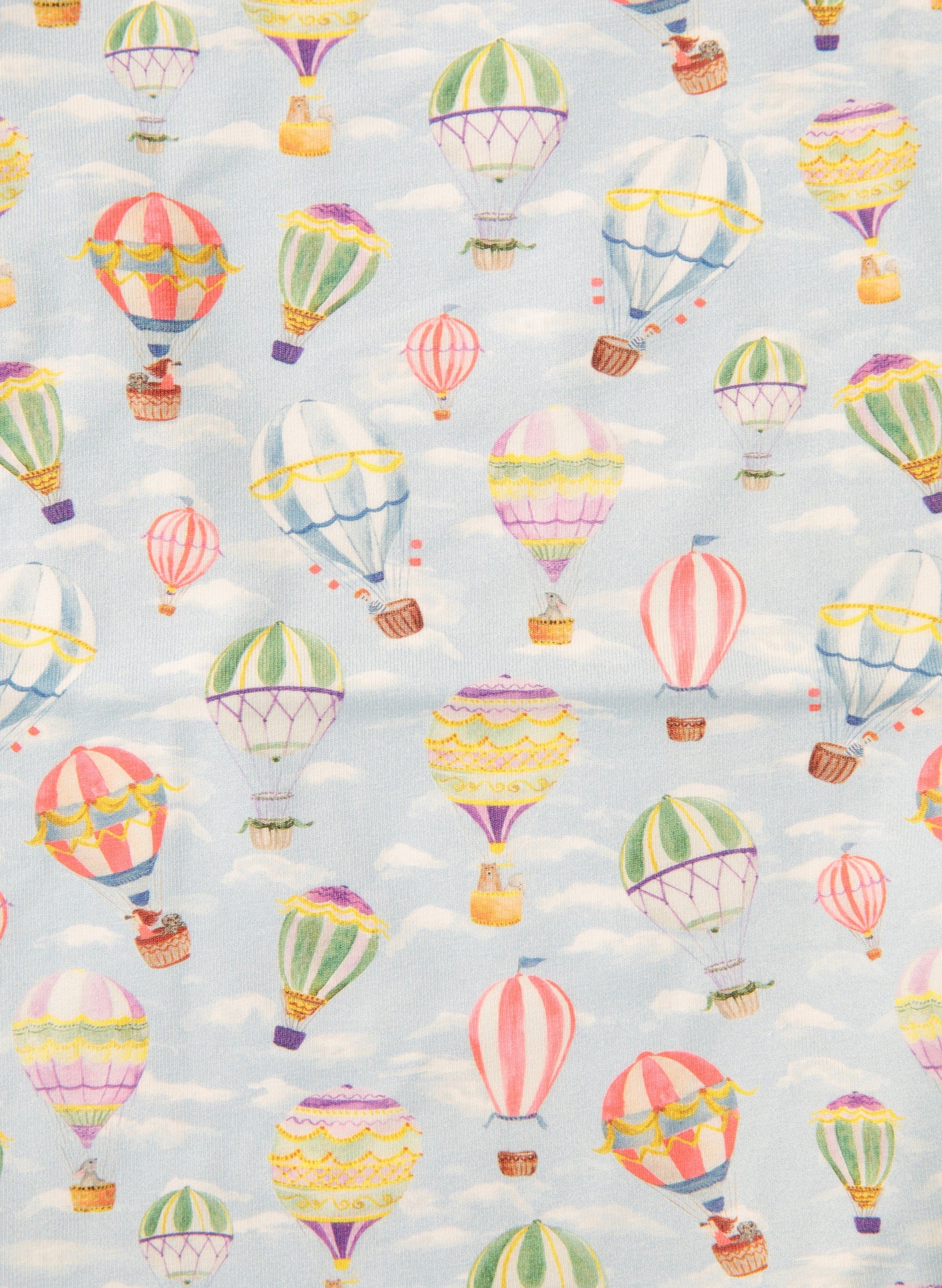 Children's Two Piece Organic Pajamas - Up Up & Away