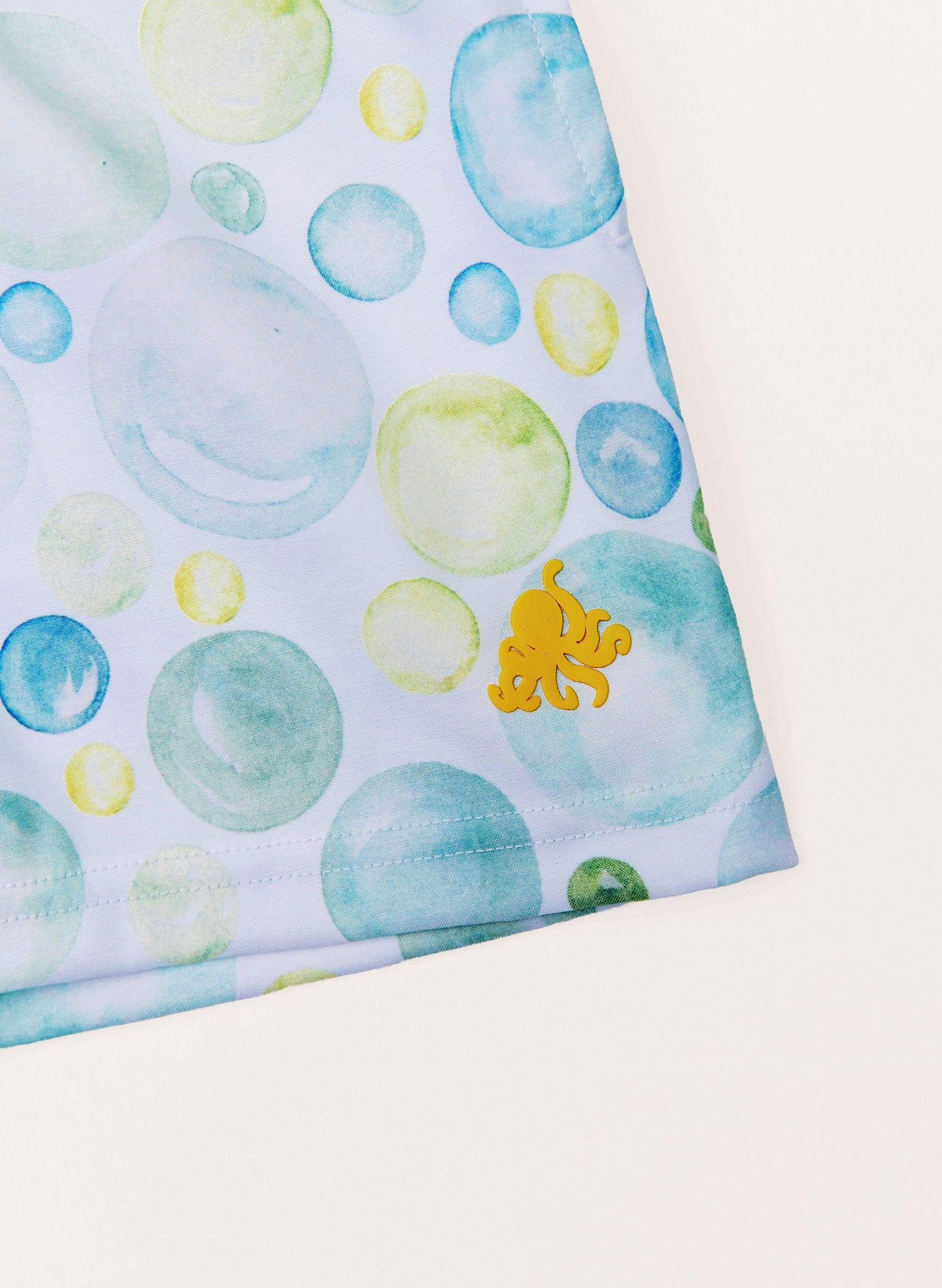 Boys Swim Short - Seafoam Bubbles