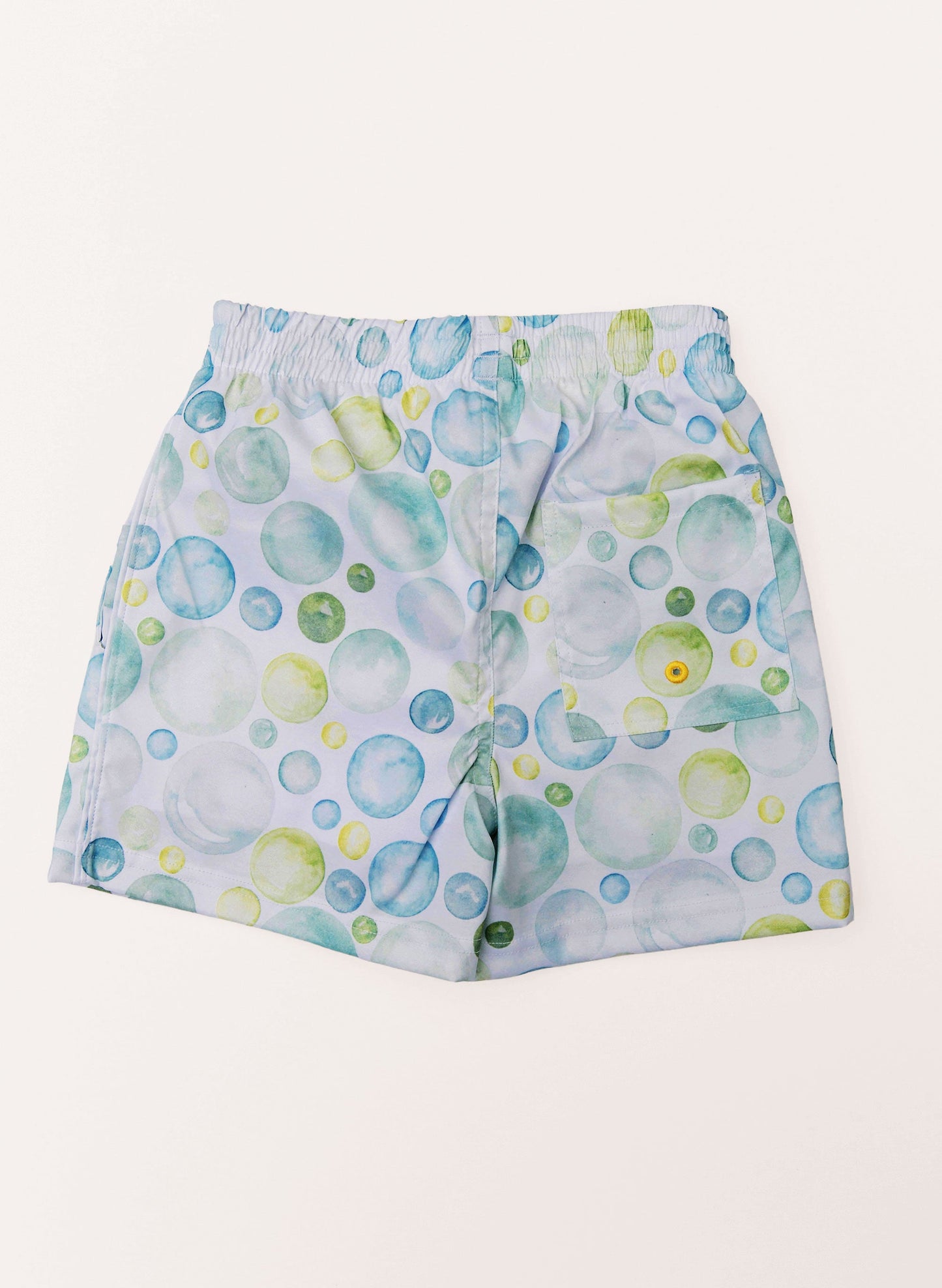 Boys Swim Short - Seafoam Bubbles
