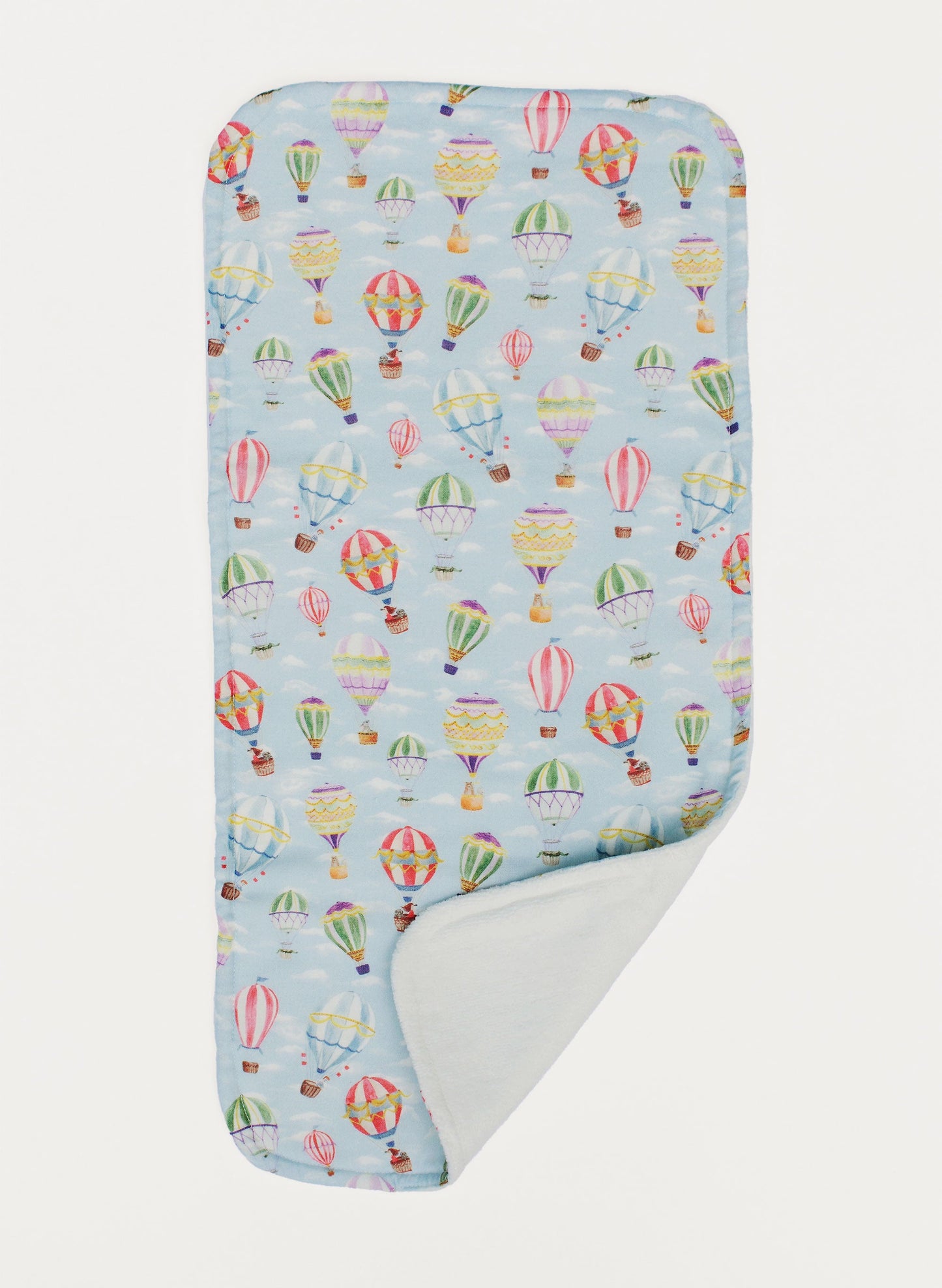 Baby Burp Cloth - Up Up & Away