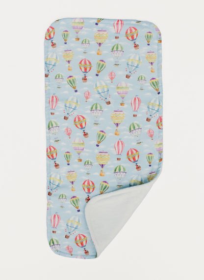 Baby Burp Cloth - Up Up & Away